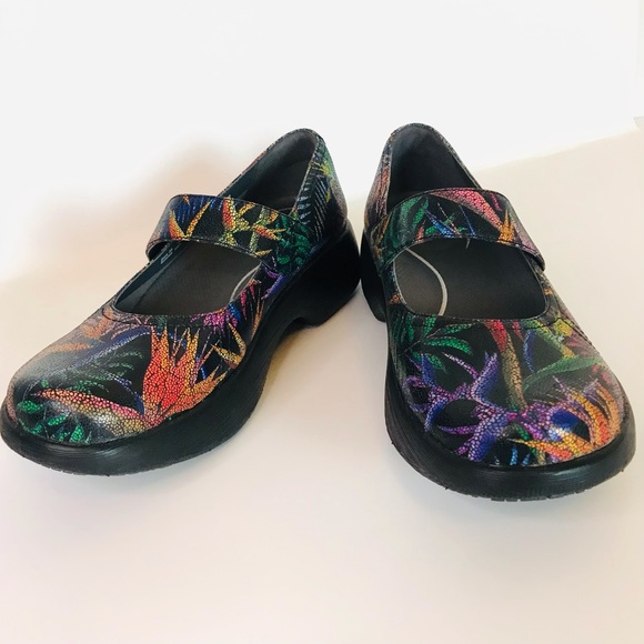 Dansko Willa Paradise Leather Mary Jane Shoes Size 36 - Picture 10 of 15